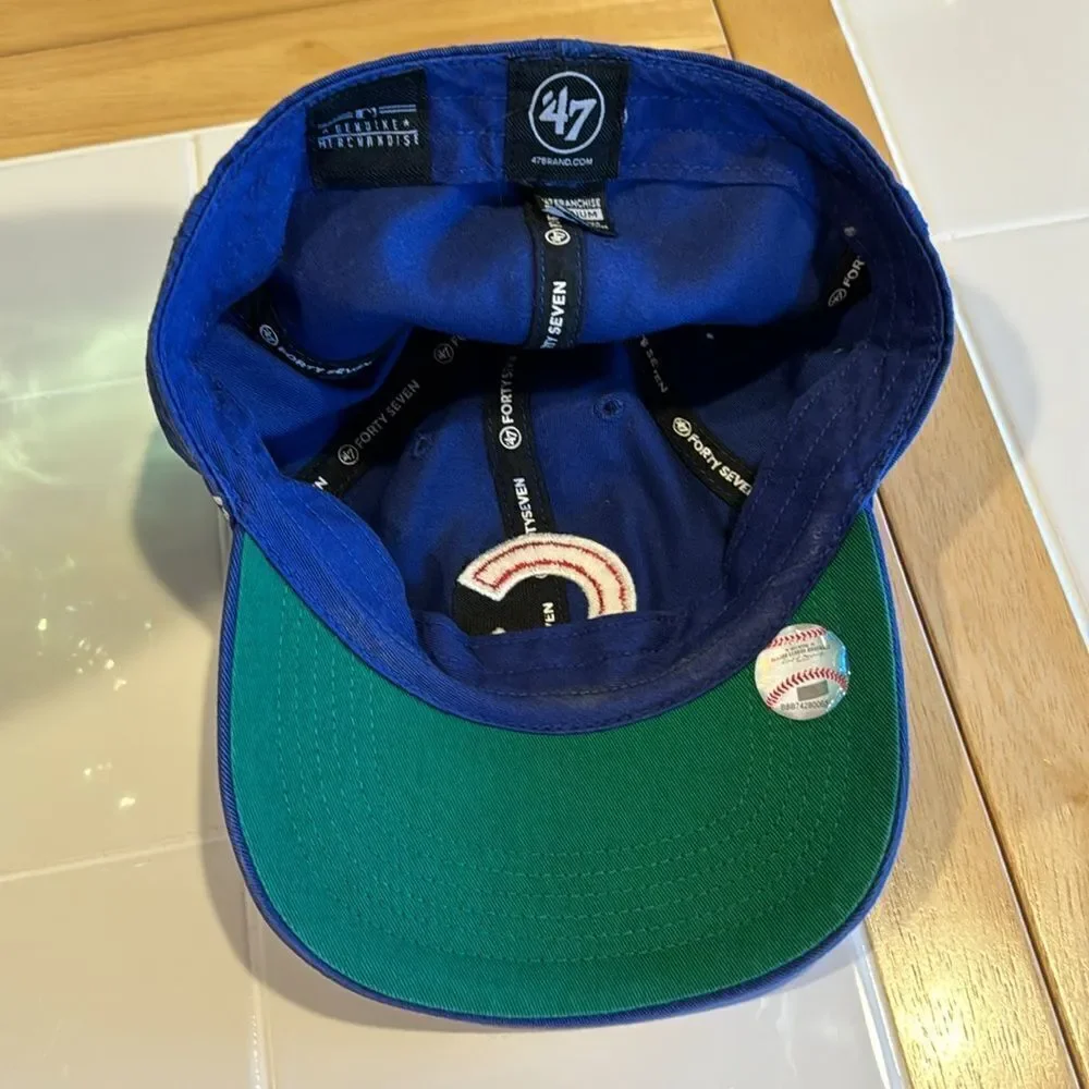 Chicago Cubs Clean Up Royal 47 Brand Fitted Size Medium